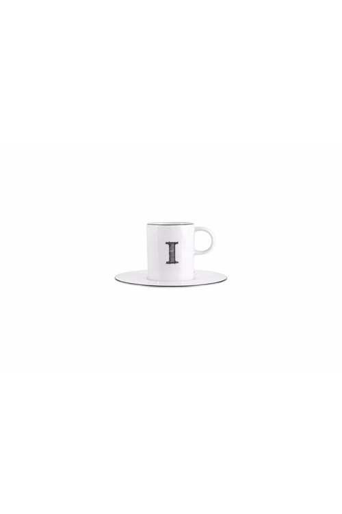 Harf (İ) Tabaklı Kahve Fincanı 85 Cc 04a P021898
