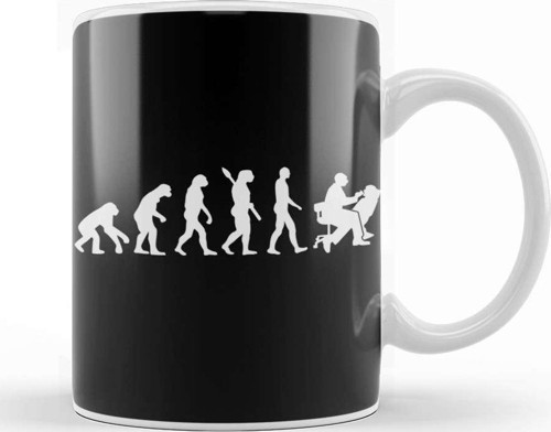 Dentist Evolution Kupa Bardak Porselen