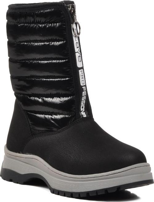 Staye-F Siyah İçi Polarlı Çocuk Kar Botu