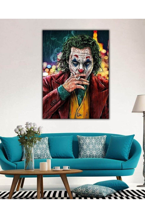 Joker Film Gotham Kanvas Tablo