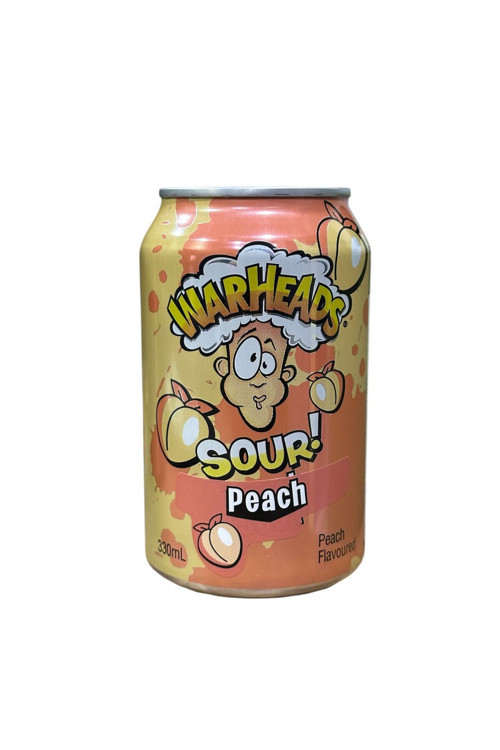 SOUR PEACH SODA 330 ML *6'LI