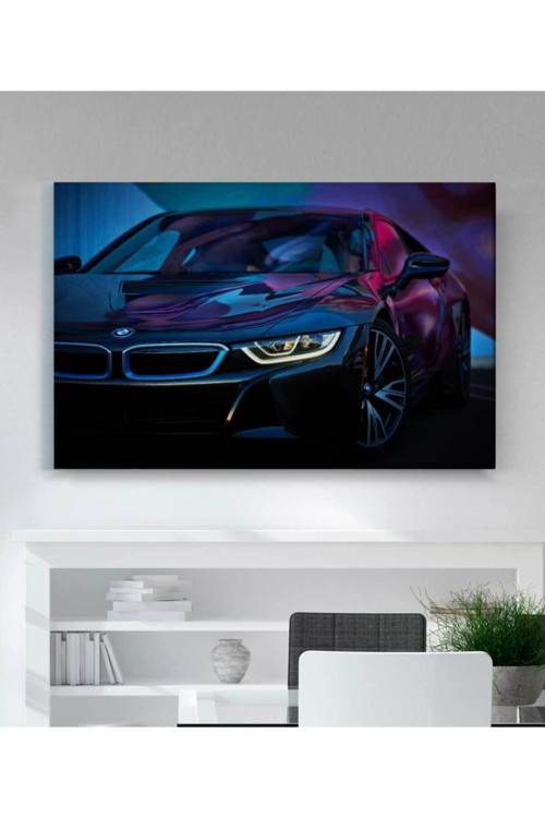 Bmw Araba Kanvas Tablo