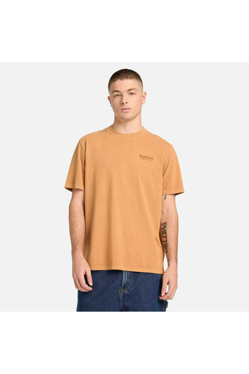 Rugged Active Gear Back Graphic Tee Erkek Bej Tshirt Tb0a5mu6p471