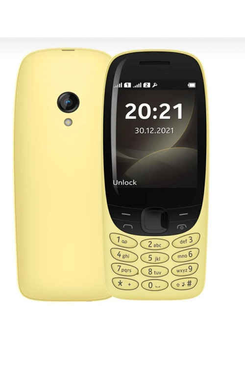 Nokia 6310 Hizli Arama-kamera-radyo Yaslı Kullanımı Tuslu Cep Telefonu Toplama 2 Yıl Garantilı