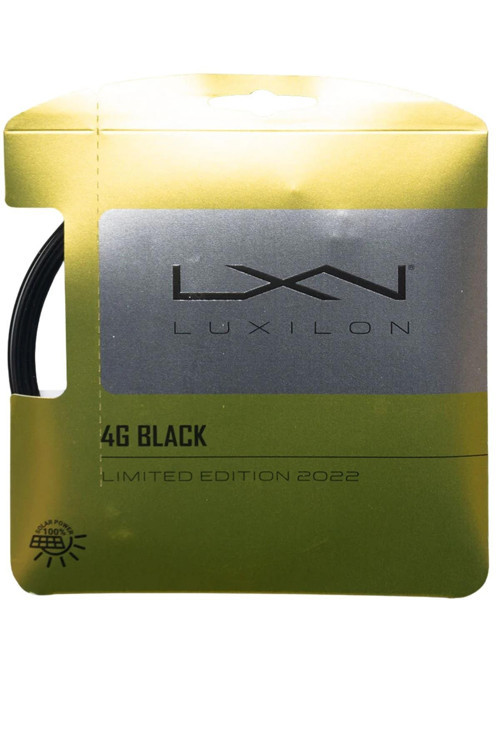 Luxilon 4G 125 Black Tenis Kordaj Teli 12m