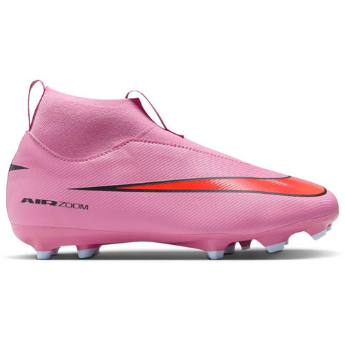 JR Zoom Superfly 10 Academy FG/MG Bağcıksız Çoklu Zemin Çocuk Kramponu Fuşya