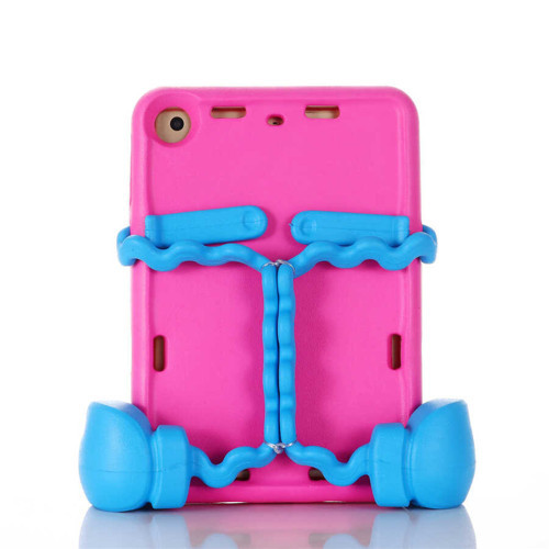iPad Mini 5 MKST Eva Boxer Tablet Silikon - Pembe Koyu