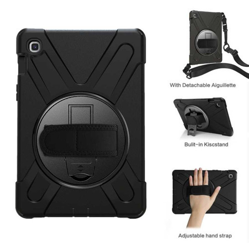 Galaxy T720 Tab S5E MKST Defender Tablet Silikon - Siyah