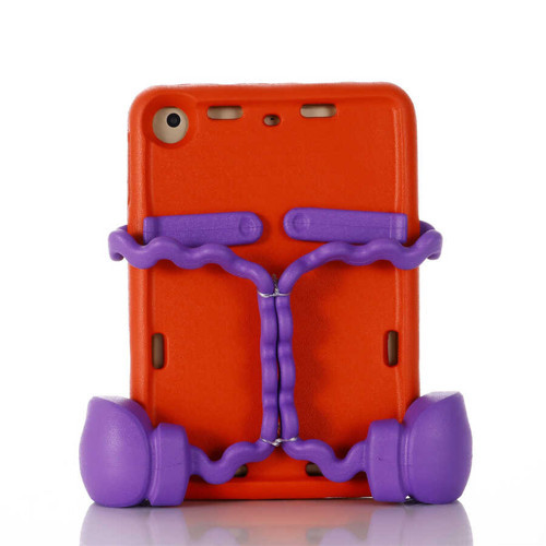 iPad Mini 5 MKST Eva Boxer Tablet Silikon - Kırmızı