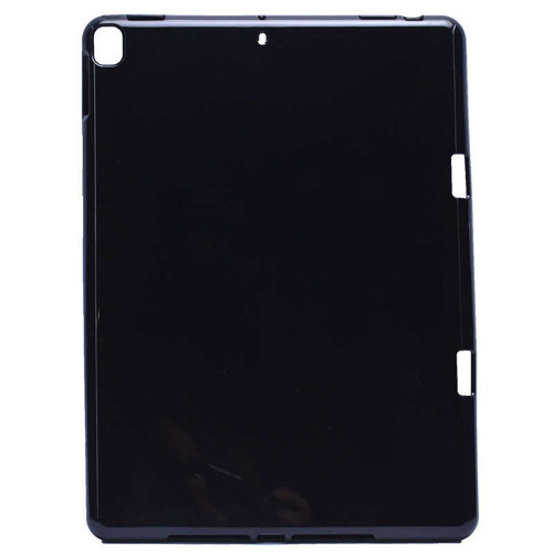 iPad 10.2 2021 (9.Nesil) MKST Kalemli Tablet Silikon - Siyah