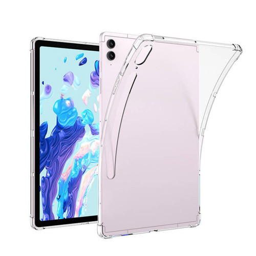 Galaxy Tab S10 Ultra Kılıf MKST Tablet Nitro Anti Shock Silikon Kapak - Renksiz