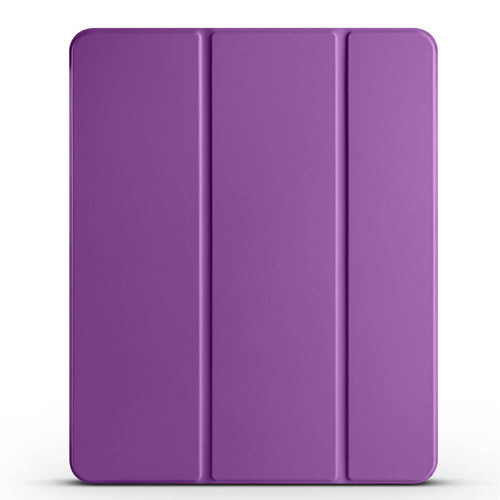 iPad Air 11 2025 M3 MKST Smart Cover Kalem Bölmeli Standlı 1-1 Kılıf - Mor