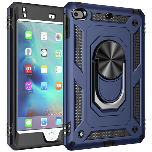 iPad Mini 4. Nesil - Uyumlu Uyumlu MKST Tablet Vega Kapak-Mavi