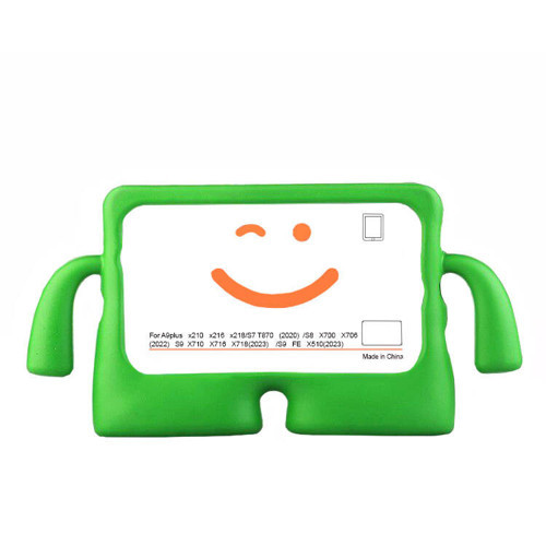 Galaxy Tab A9 Plus Uyumlu MKST iBuy Standlı Tablet Kılıf-Yeşil