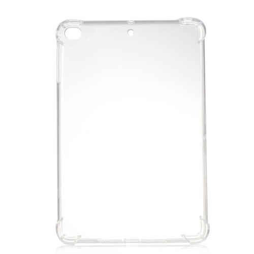 iPad Mini 5. Nesil - Uyumlu Uyumlu MKST Tablet Nitro Anti Shock Silikon Kapak-Renksiz