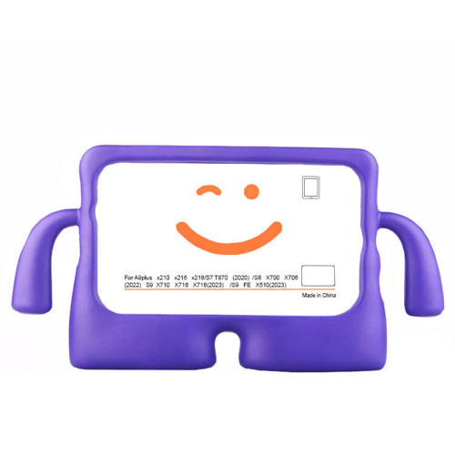 Galaxy Tab A9 Plus Uyumlu MKST iBuy Standlı Tablet Kılıf-Mor