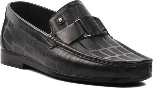 25104 Siyah Hakiki Deri Erkek Loafer Ayakkabı