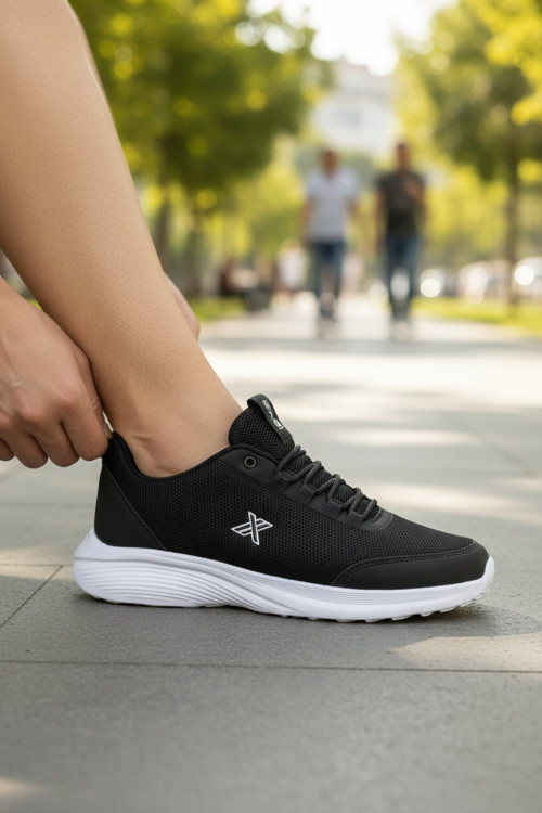 Ortopedik Bağcıklı Ultra Hafif Performans Ayakkabısı