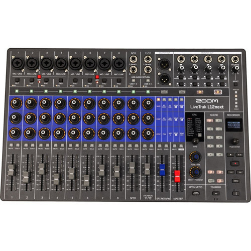 LiveTrak L12next Dijital Mikser & Multi-Track Recorder