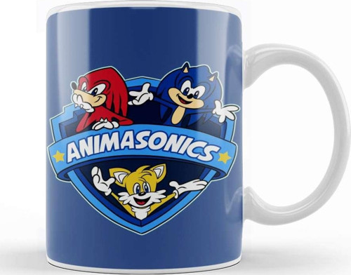 Sonic Animasonics Kupa Bardak Porselen