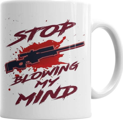 Stop Blowing My Mind Kupa Bardak Porselen