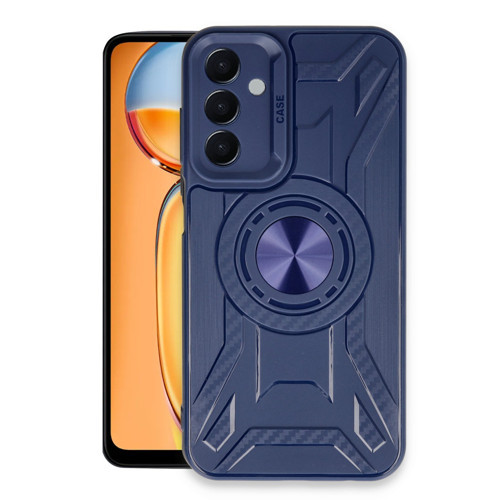 Samsung Galaxy A35 5G Kılıf Lincoln Silikon - Lacivert