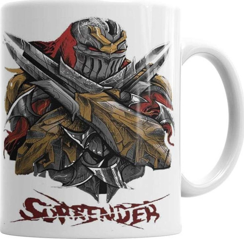 Zed Surrender Branca Kupa Bardak Porselen