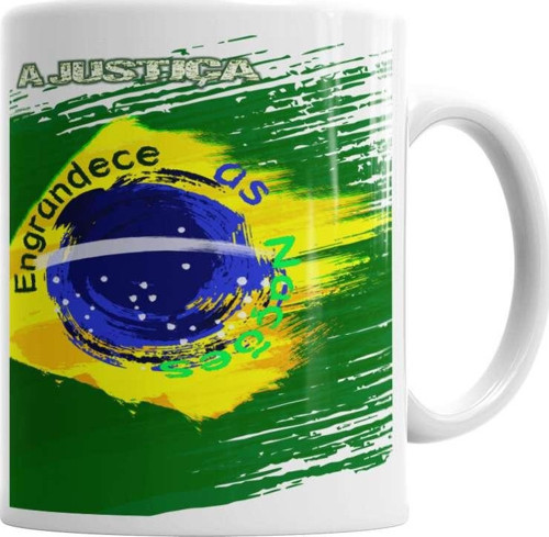 A Justiça Engrandece Kupa Bardak Porselen