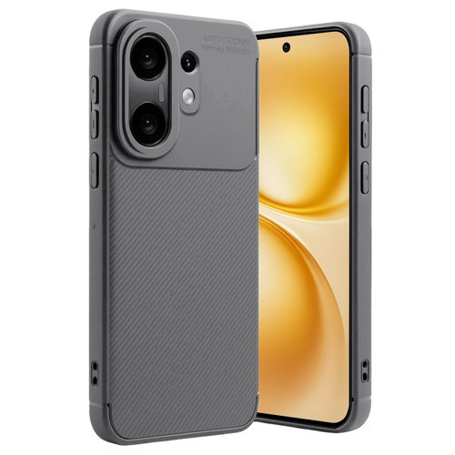 Vivo X200 Fe Auto Focus Karbon Kapak -Gri