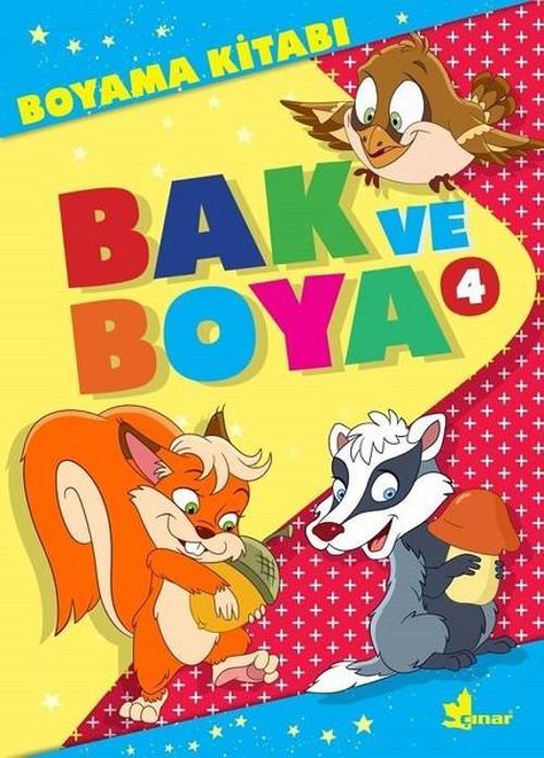 Bak ve Boya 4-Boyama Kitabı