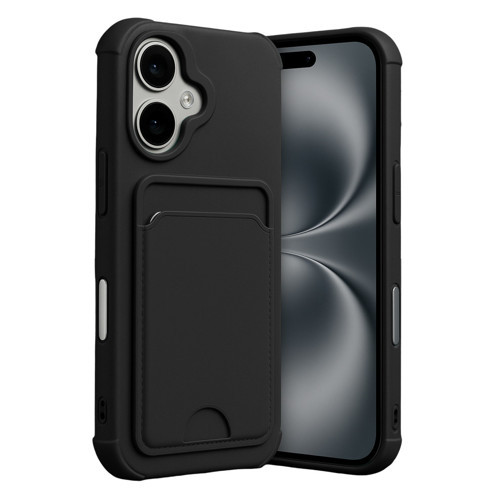 Apple İphone 17 Kelvin Kartvizitli Silikon - Siyah