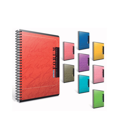 Forum A5 Spiralli Karton Kapak Defter 96 Yaprak Kareli (6 Lı Paket) 2259