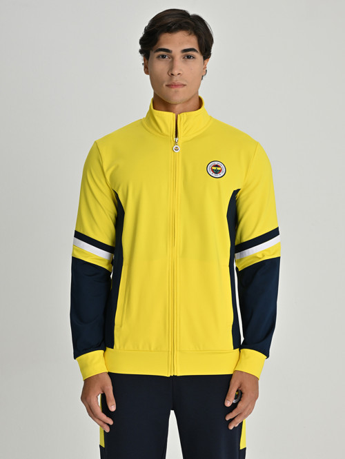 ERKEK TRIBUN DİYAGONAL DETAYLI SWEAT