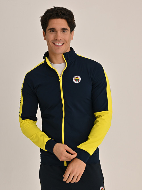 ERKEK TRIBUN FB SARI LACİVERT SWEAT