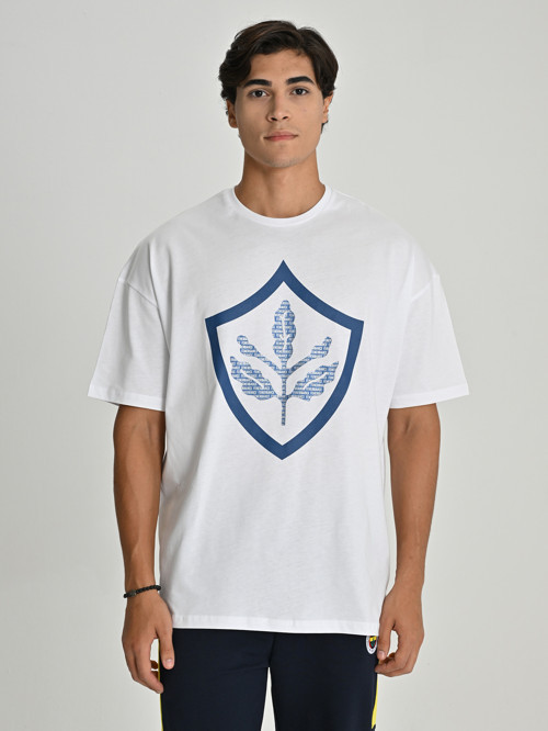 ERKEK TREND PARLAK BASKI TSHIRT