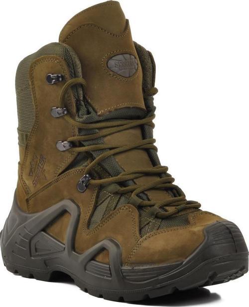 P1490 Haki Nubuk Hakiki Deri Su Geçirmez Erkek Outdoor Bot