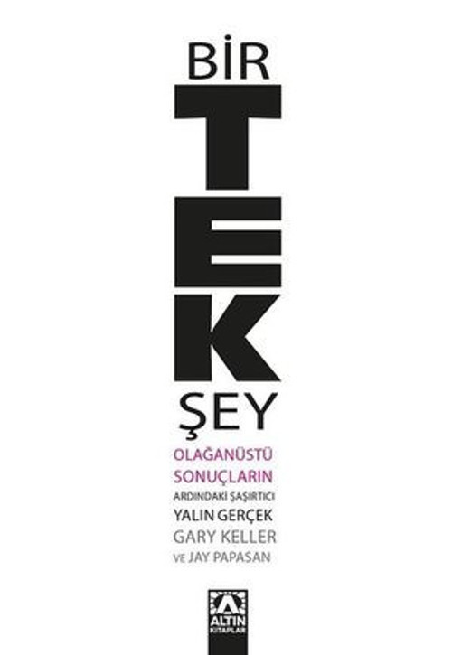 Bir Tek Şey - E-Kitap