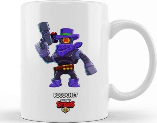 Brawl Stars Rıcochet Kupa Bardak Porselen