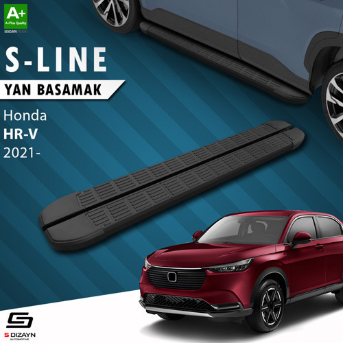 Honda HR-V 3 S-Line Siyah Yan Basamak 173 Cm 2021 Üzeri