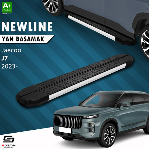 Jaecoo J7 NewLine Aluminyum Yan Basamak 183 Cm 2023 Üzeri
