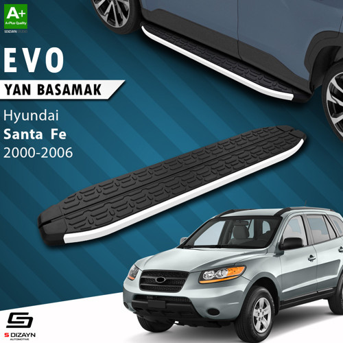Hyundai Santa Fe Evo Aluminyum Yan Basamak 163 Cm 2000-2006