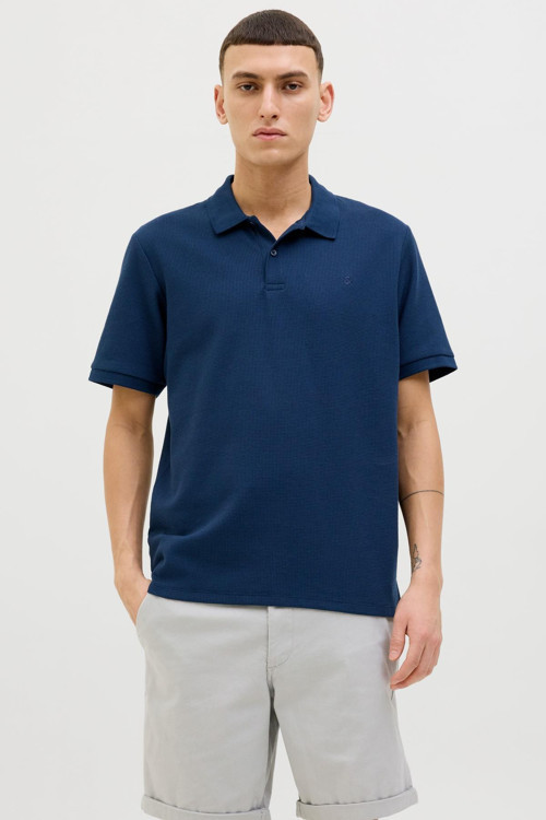 Jack & Jones JJEAUSTIN Erkek Kısa Kollu Polo Yaka Tişört