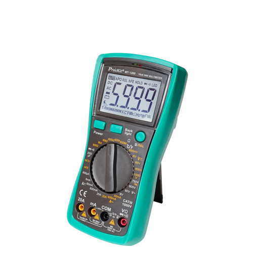 Ten,Proskit MT-1280 True RMS Dijital Multimetre Profesyonel Ölçü Aleti