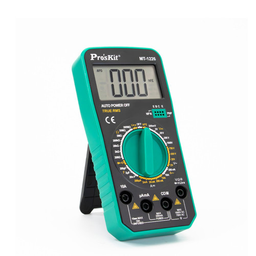 Ten,Proskit MT-1226 True RMS Dijital Multimetre – Profesyonel Elektronik Ölçü Aleti