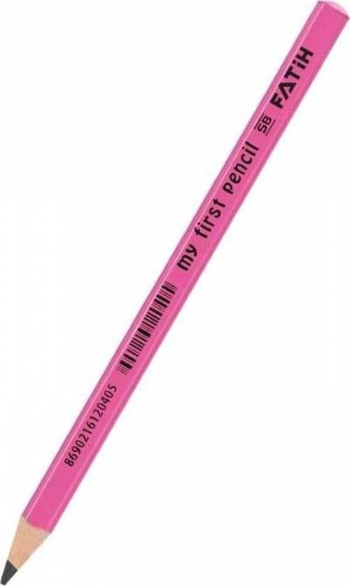 Jumbo İlk Kalemim Üçgen Kurşun Kalem - Pembe