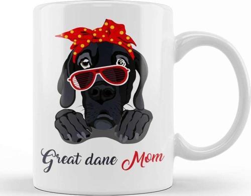 Great Dane Mom 05 Kupa Bardak Porselen