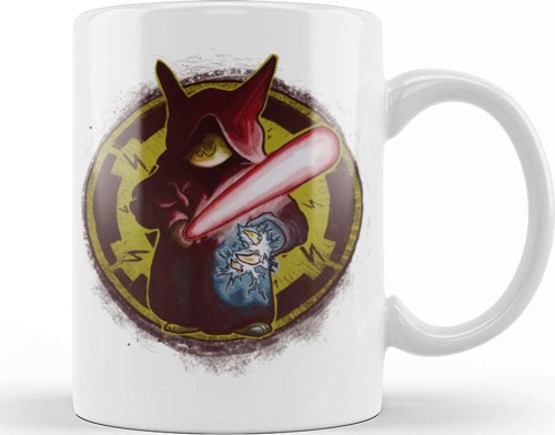 Monster Pika Sidious Kupa Bardak Porselen