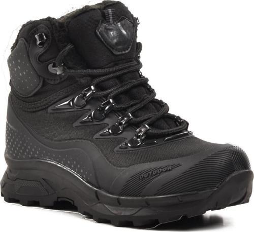 Kaleo-F Siyah-Siyah İçi Kürklü Su İtici Çocuk Outdoor Bot
