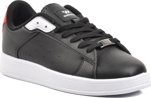 Lena Siyah-Beyaz-Kırmızı Unisex Sneaker