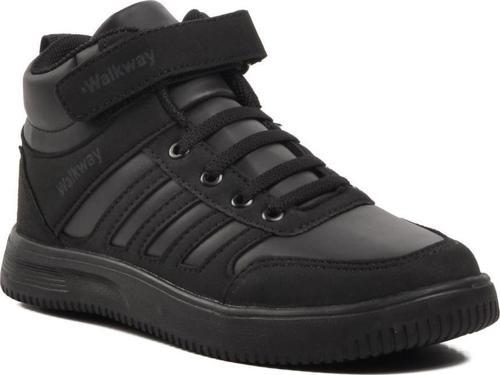 Mely Hi-F Siyah-Füme Cırtlı Çocuk Hi Sneaker